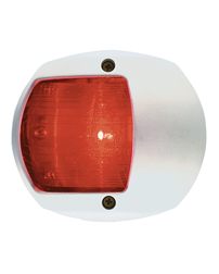 LED Red Side Navigation Light (White Polymer)